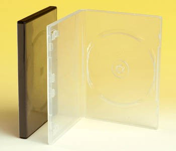 BOITIER 1DVD TRANSPARENT (LOT DE 5)