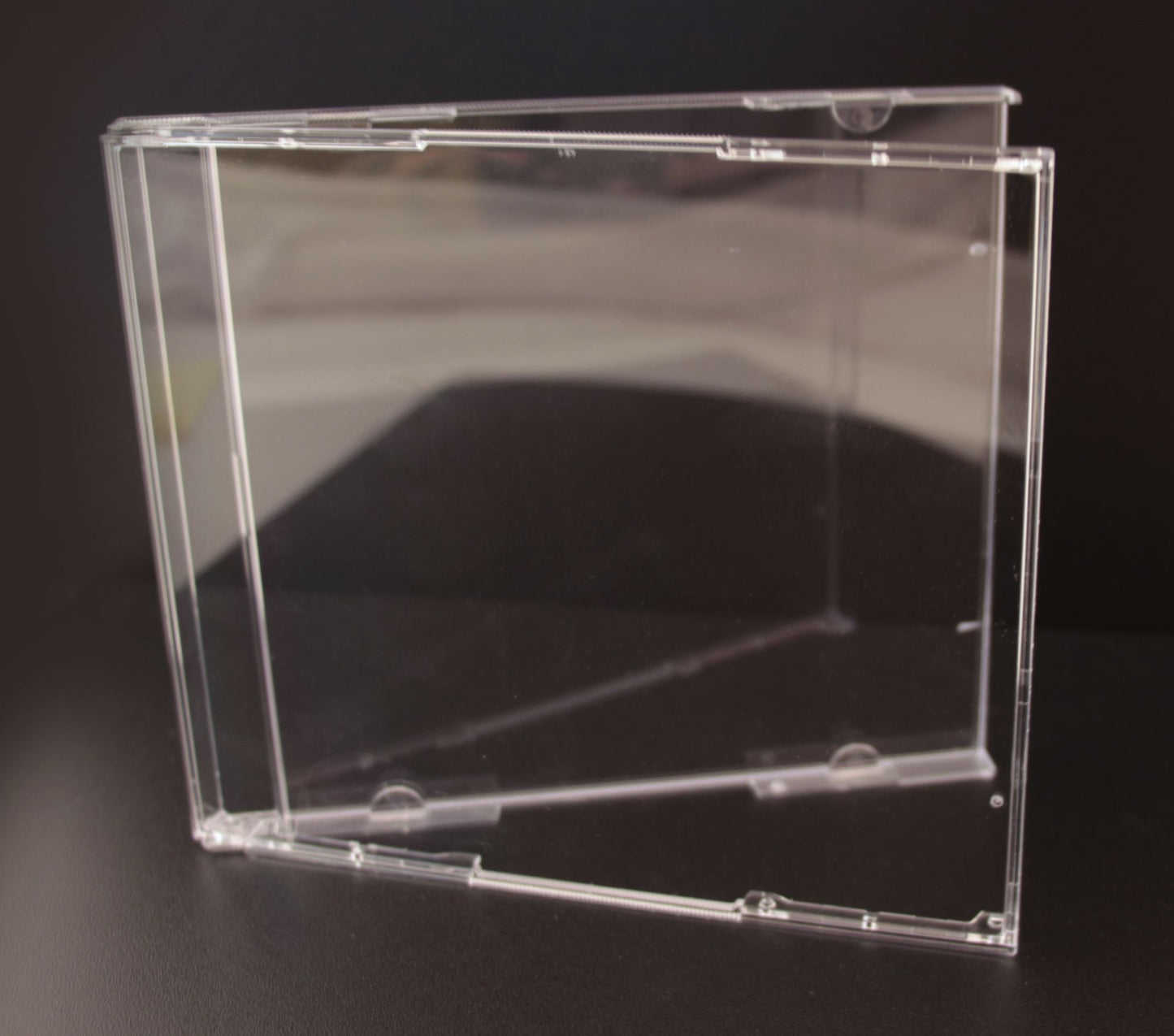 BOITIER 2CD PLAT CRISTAL SEUL (LOT DE 50)