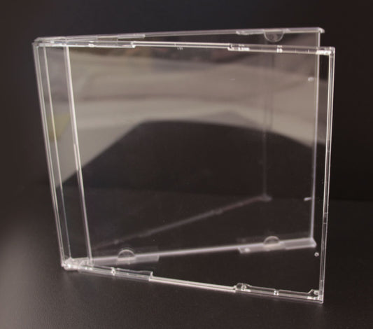 BOITIER 2CD PLAT CRISTAL SEUL (LOT DE 5)